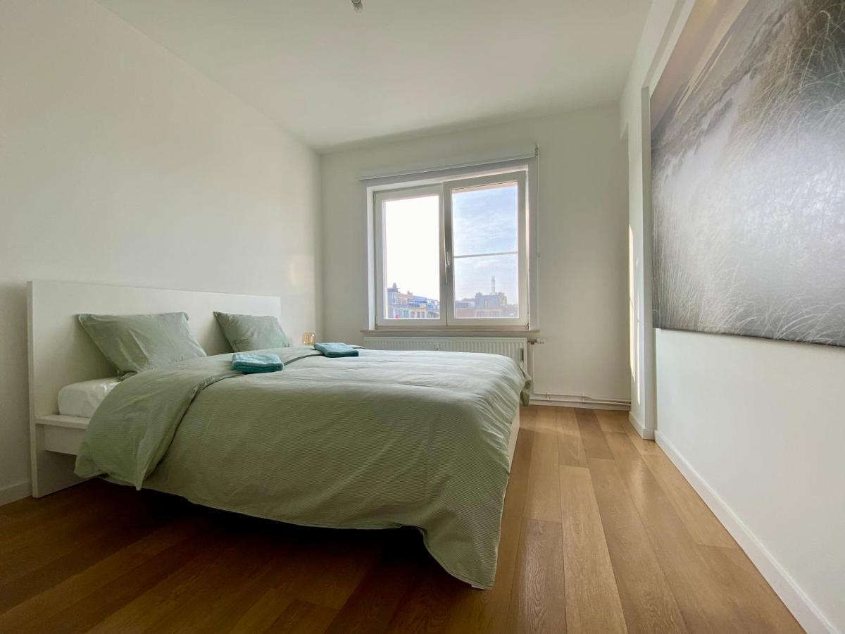 Luxury 3 Bedroom Apartment On The Top Floor With Panoramic View Ostende Exterior foto